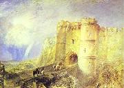 J.M.W. Turner Carisbrook Castle Isle of Wight Spain oil painting artist